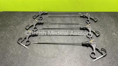 6 x Laparoscopic Instruments (5mm)