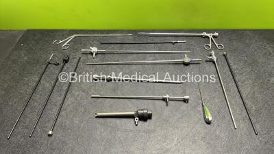 Job Lot of Various Surgical Instruments Including Karl Storz Cannulas