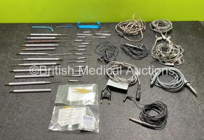 Job Lot of Diathermy / Electrosurgical Instruments, Accessories and Cables