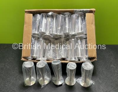 Approximately 70 Aluminium Foetal Heart Stethoscopes *Like New*