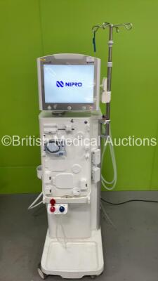 Nipro Corporation Surdial X Dialysis Machine Version 1.506 with Hoses (Powers Up) *S/N *19DN0727 **Mfd 2019**