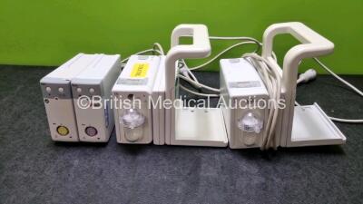 Job Lot Including 2 x Mindray CO2 Gas Modules with Water Traps, 1 x Mindray SpO2 Module and 1 x NMT Module