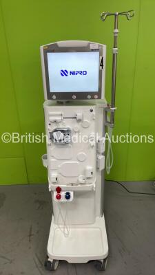 Nipro Corporation Surdial X Dialysis Machine Version 1.506 with Hoses (Powers Up with E033) *S/N *19DN0718 **Mfd 2019**