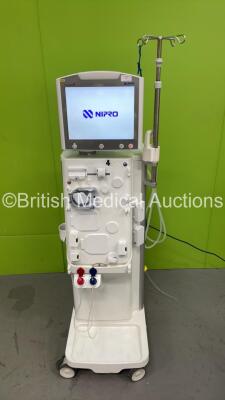 Nipro Corporation Surdial X Dialysis Machine Version 1.506 with Hoses (Powers Up with BVM Error) *S/N * 19DN0710**Mfd 2019**