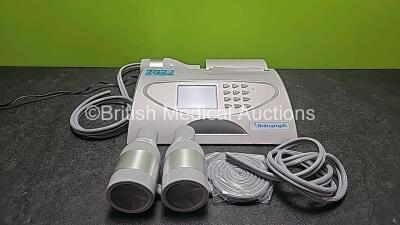 Vitalograph Model 6000 Alpha Spirometer with 3 x Handpieces (Powers Up) *SN AL30013*