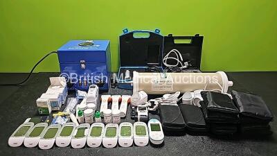 Mixed Lot Including 1 x Capricorn Laboratory Equipment CEP 2000 Centrifuge (Powers Up), 1 x Hans Rudolph 3 Liter Calibration Syringe Series 5530, 2 x Merlin Medical C300 Rechargeable Cautery Units (1 x Damaged Button - See Photo) with 2 x AC Power Supplie