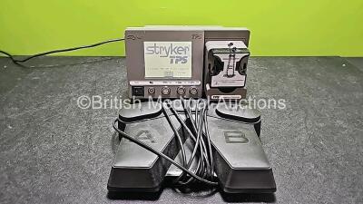 Stryker TPS Irrigation Console Version V4.2 with 1 x Footswitch (Powers Up) *SN 0427801033*