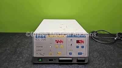 ERBE ICC 200 Electrosurgical Diathermy Unit (Powers Up)