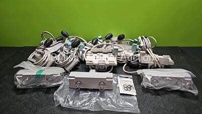 Mixed Lot Including 12 x Philips Module Brackets, 3 x Anaesthesia Machine Sensor Parts and 6 x Ohmeda O Ring Seals on Vaporizer Connection Ports