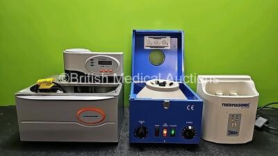 Mixed Lot Including 1 x Techne Bath and Thermoregulator TU-20D Tempunit (No Power), 1 X Capricorn Model CEP 2000 Centrifuge Unit (Powers Up) and 1 x Parker Thermasonic Gel Warmer (No Power and Damaged Power Input - See Photo) *SN 054208BD15 / 176397-15 / 