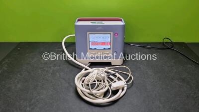 Philips Respironics Trilogy 202 Ventilator Software Version 14.2.04 (Powers Up) with Battery, SpO2 Finger Sensor, Hose and Power Supply *SN TV14091011*