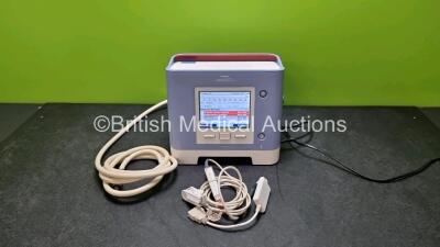 Philips Respironics Trilogy 202 Ventilator Software Version 14.2.04 (Powers Up) with Battery, SpO2 Finger Sensor, Hose and Power Supply *SN TV14091007*