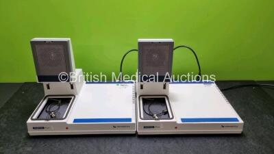 2 x Aurical Plus Ref 8-04-06601 Audiometers (Both Power Up) *SN 706592 / 707475*