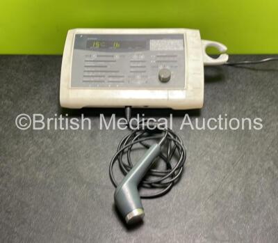 Metron VectorSonic Interferential and Ultrasound Electrotherapy Unit with Model 901150 Handpiece (Powers Up) *SN 05200797722*