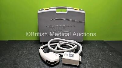 Alma Lasers SHR Pro Cooled Handpiece in Case *Mfd 2012* (Cracked Casing - See Photo) *Untested*