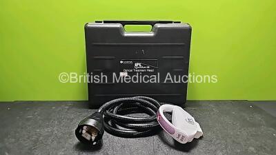 Lumenis IPL Quantum HR 695nm Optical Treatment Head in Case (Damaged Casing - See Photos) *Untested*