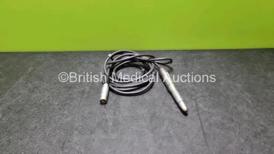 Bien Air 1600076 Air Drill Handpiece with 1 x Bien Air Ref 1312202 Attachment *SN SN0600020*