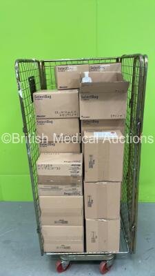 Large Quantity of Baxter SelectBag Concentrate for Dialysis and Gambro BiCart Select combi-paks (All Boxed - Cage Not Included)