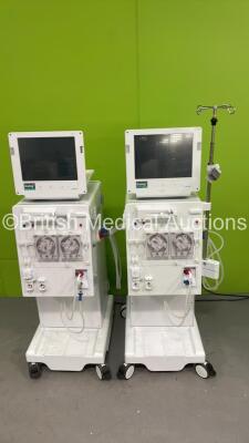 2 x B-Braun Dialog+ Adimea Dialysis Machines (No Power)