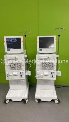 2 x B-Braun Dialog+ Adimea Dialysis Machines (Both Power Up with Errors)