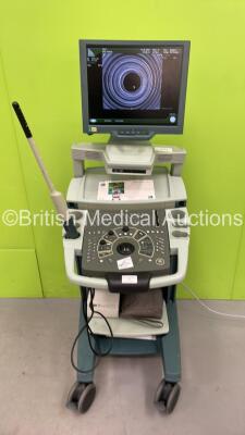 BK ProFocus Ultrasound Scanner Type 2202 *S/N 1902999* with BK Type 2052 Transducer / Probe and Sony UP-D897 Digital Graphic Printer (Powers Up) ***IR360***