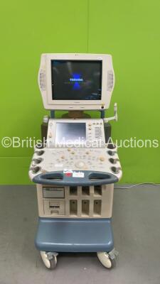 Toshiba Aplio XV SSA-700A Ultrasound Scanner *S/N 99H05Z4267* **Mfd 12/2005** (Powers Up)