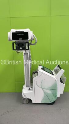 GE Optima XR200AMX Mobile X-Ray Model No 5555000-3 (Powers Up) *S/N 1036032WK9* **Mfd 05/2015** ***TUN***