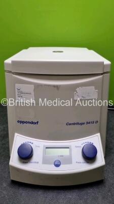 Eppendorf 5415 D Centrifuge (No Power) - 2