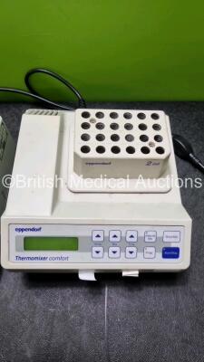 Job Lot Including 1 x Eppendorf Thermomixer Comfort (Powers Up) and 1 x Eppendorf MixMate (No Power) - 3