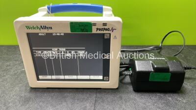 Welch Allyn ProPaq CS Patient Monitor with Power Supply (Powers Up) *04194008*