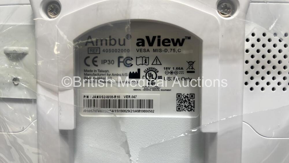 Ambu aView Ref - 405002000 Monitor with Power Supply, Accessories and ...