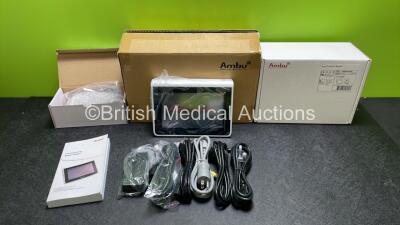 Ambu aView Ref - 405002000 Monitor with Power Supply, Accessories and User Manual in Box *Like New*