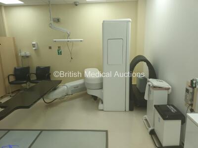 Accuray CyberKnife Robotic Radiosurgery System *Mfd - 2008* with Robocouch and Apollo Laser Positioning System. Professionally Deinstalled. Parts Only System As Computer Has Been Retained By Vendor. - 3