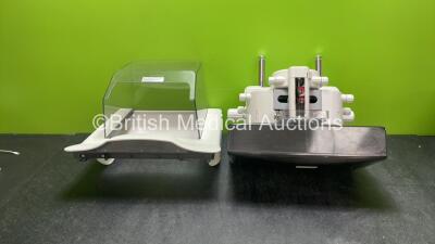 GE Medical 5272734 Biopsy Unit for GE Senographe Mammographs *Mfd - 11/2011* with GE Medical 5150704 Magnet Stand *Mfd - 01/2010*