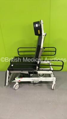 Seward Opmaster Hydraulic Minor Ops Table with 3 x Cushions (Hydraulics Faulty - Head Board will Not Lower - Missing 1 x Cushion)