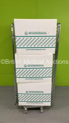 6 x Boxes of Intersurgical Complete Respiratory Systems - 15 x Units Per Box (Cage Not Included - Out of Date)