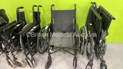 7 x Manual Wheelchairs - 4