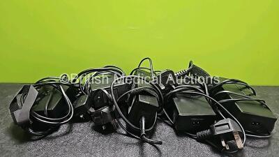 27 x Philips Respironics DreamStation AC Power Supplies (Untested) *5 In Photos - 27 In Total*