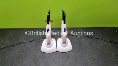 4 x Kerr Demi+ Curing Lights with 2 x Charging Docks (Both Power Up) and 2 x Power Supplies *SN 76022209 / 760024825*