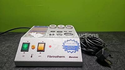 Fibrinotherm Block Heater Unit (Powers Up) *SN NA*