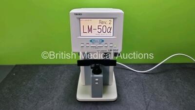 Takagi LM-50A Auto Lensmeter REV.2 (Powers Up) with Printer Options