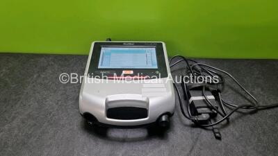 ResMed Astral 150 Touchscreen Ventilator *Software Version SX544-0500* Total Machine Hours 3974 (Powers Up) with Power Supply