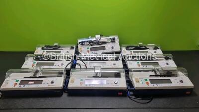 7 x Carefusion IVAC PCAM Syringe Pumps and 3 x Cardinal Health IVAC PCAM Syringe Pumps