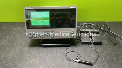 Alcon OcuScan Part No 683-3001-505 Rev AF with Footswitch and Probe (Powers Up) *S/N 0001222501X*