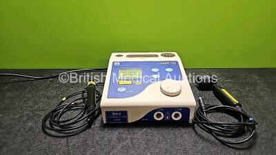 EMS Laser 755 SoLo Laser Unit with 1 x Led Cluster Probe *Untested* and 1 x Laser Probe *Untested - Use with Model 87 & 88* (Powers Up)