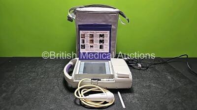 MediWatch PortaScan+ Bladder Scanner (Powers Up) with 1 x Transducer *Untested* and 1 x Power Supply in Bag