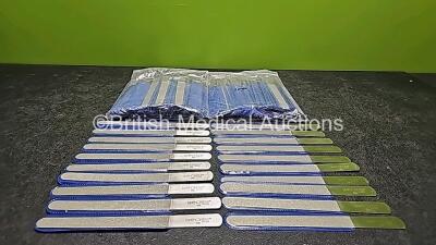 Large Quantity of Diamondeb Metal Nail Files