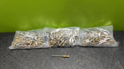 Job Lot of Brass Head Dissecting Needles *Like New*