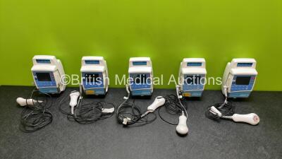 5 x CME Medical Bodyguard 575 Infusion Pumps (All Power Up)