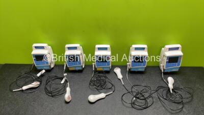 5 x CME Medical Bodyguard 575 Infusion Pumps (All Power Up)